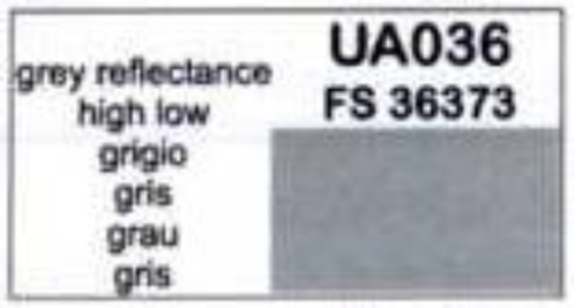 LC-UA036 Lifecolor Grey Reflectance 22ml Acrylic Paint Lifecolor
