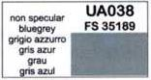 LC-UA038 Lifecolor Non Specular Blue 22ml Acrylic Paint Lifecolor
