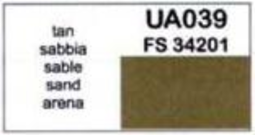 LC-UA039 Lifecolor Tan 22ml Acrylic Paint Lifecolor