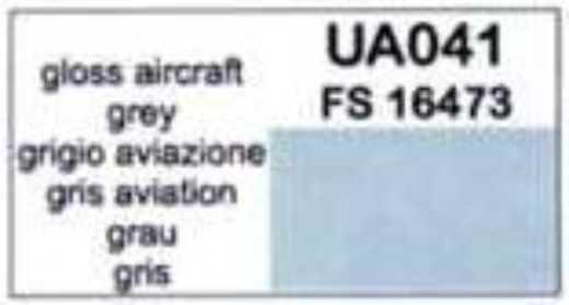 LC-UA041 Lifecolor Gloss Aircraft Grey 22ml Acrylic Paint Lifecolor