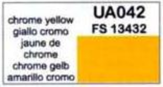 LC-UA042 Lifecolor Chrome Yellow 22ml Acrylic Paint Lifecolor