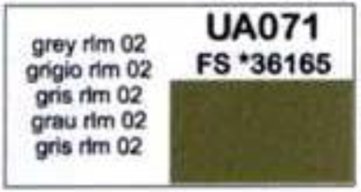 LC-UA071 Lifecolor Grey RLM 02 22ml Acrylic Paint Lifecolor