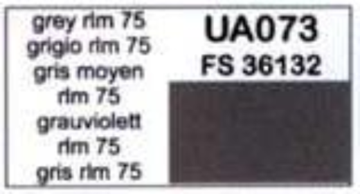 LC-UA073 Lifecolor Grey RLM 75 22ml Acrylic Paint Lifecolor