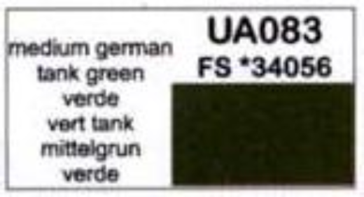 LC-UA083 Lifecolor Medium German Tank 22ml Acrylic Paint Lifecolor