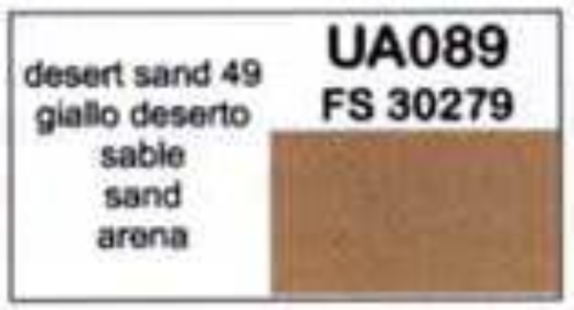 LC-UA089 Lifecolor Desert Sand 49 22ml Acrylic Paint Lifecolor