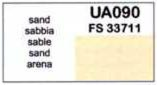 LC-UA090 Lifecolor Sand - FS33711 22ml Acrylic Paint Lifecolor