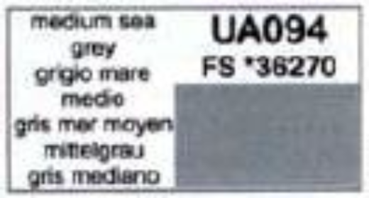 LC-UA094 Lifecolor Medium Sea Grey 22ml Acrylic Paint Lifecolor