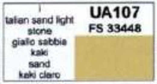 LC-UA107 Lifecolor Italian Sand Light 22ml Acrylic Paint Lifecolor