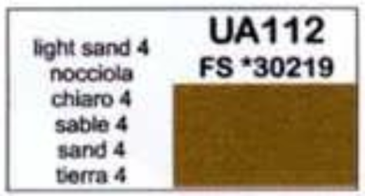 LC-UA112 Lifecolor Light Sand 4 22ml Acrylic Paint Lifecolor