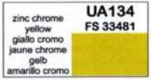 LC-UA134 Lifecolor Zinc Chrome Yellow 22ml Acrylic Paint Lifecolor