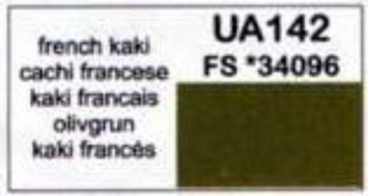 LC-UA142 Lifecolor French Kaki 22ml Acrylic Paint Lifecolor