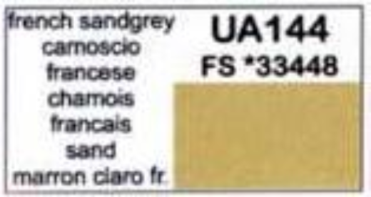 LC-UA144 Lifecolor French Sand Grey 22ml Acrylic Paint Lifecolor