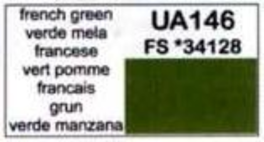 LC-UA146 Lifecolor French Green 22ml Acrylic Paint Lifecolor