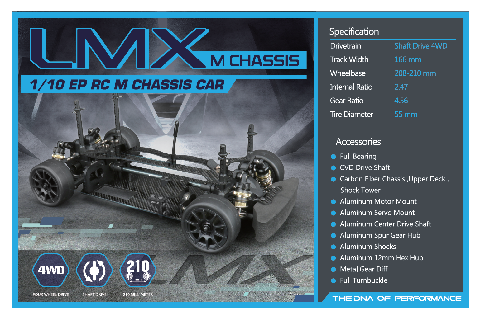 LNBA101 LOUISE MX M CHASSIS KIT Louise