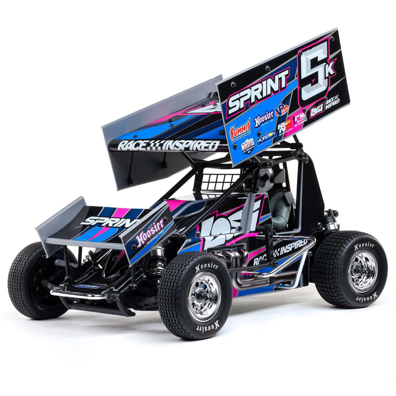 Losi 22S Sprint Car, 1/10 2WD, Brushless RTR, Blue LOS-1387T1