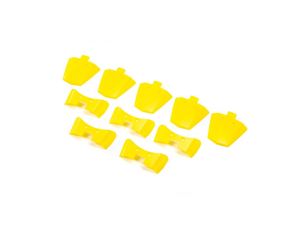 Losi Rear Fender Pack, Yellow, Promoto-MX/SM - LOS-3265
