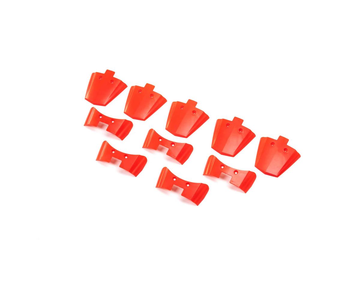 Losi Rear Fender Pack, Red, Promoto-MX/SM - LOS-3270