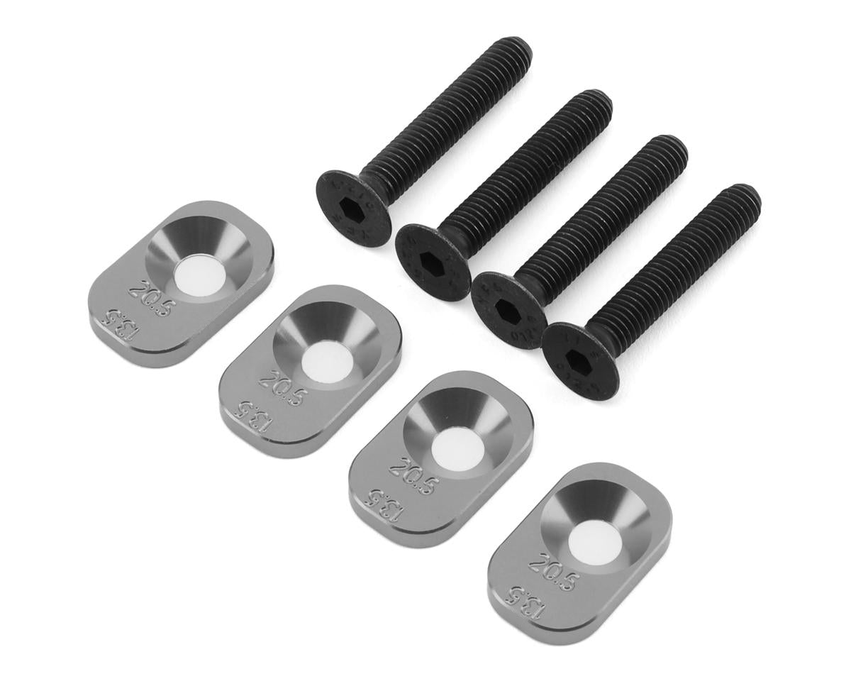 Losi 13.5 and 20.5 Motor Mount Inserts suit 67T Spur Gear, 5IVE-TE - LOS-3633
