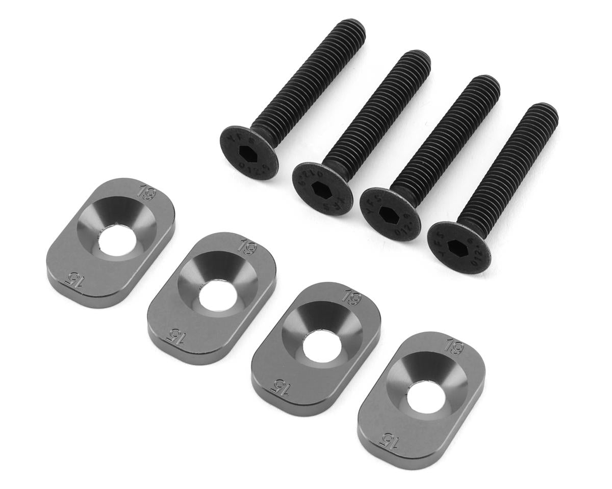 Losi 15.0 and 19.0 Motor Mount Inserts suit 67T Spur Gear, 5IVE-TE - LOS-3665