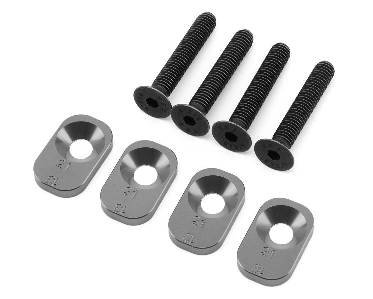 Losi 13.0 and 21.0 Motor Mount Inserts suit 67T Spur Gear, 5IVE-TE - LOS-3691