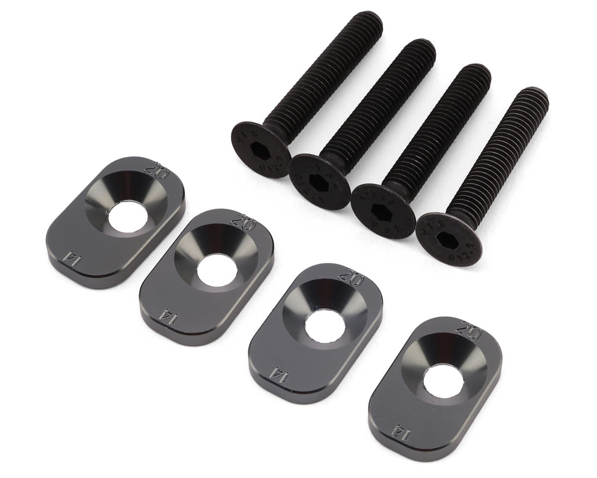 Losi 14.0 and 20.0 Motor Mount Inserts suit 67T Spur Gear, 5IVE-TE - LOS-3692