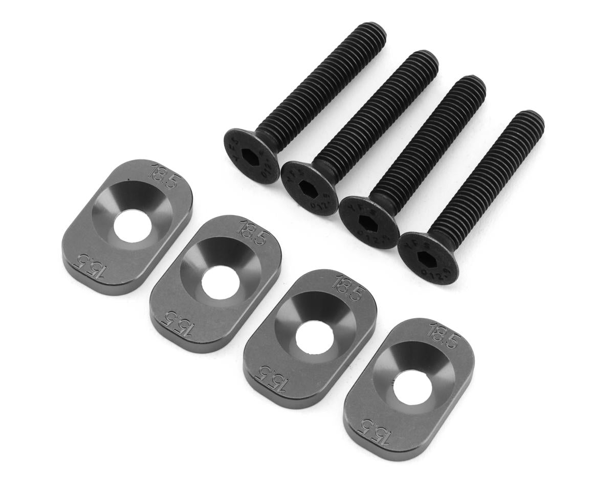 Losi 15.5 and 18.5 Motor Mount Inserts suit 67T Spur Gear, 5IVE-TE - LOS-3707