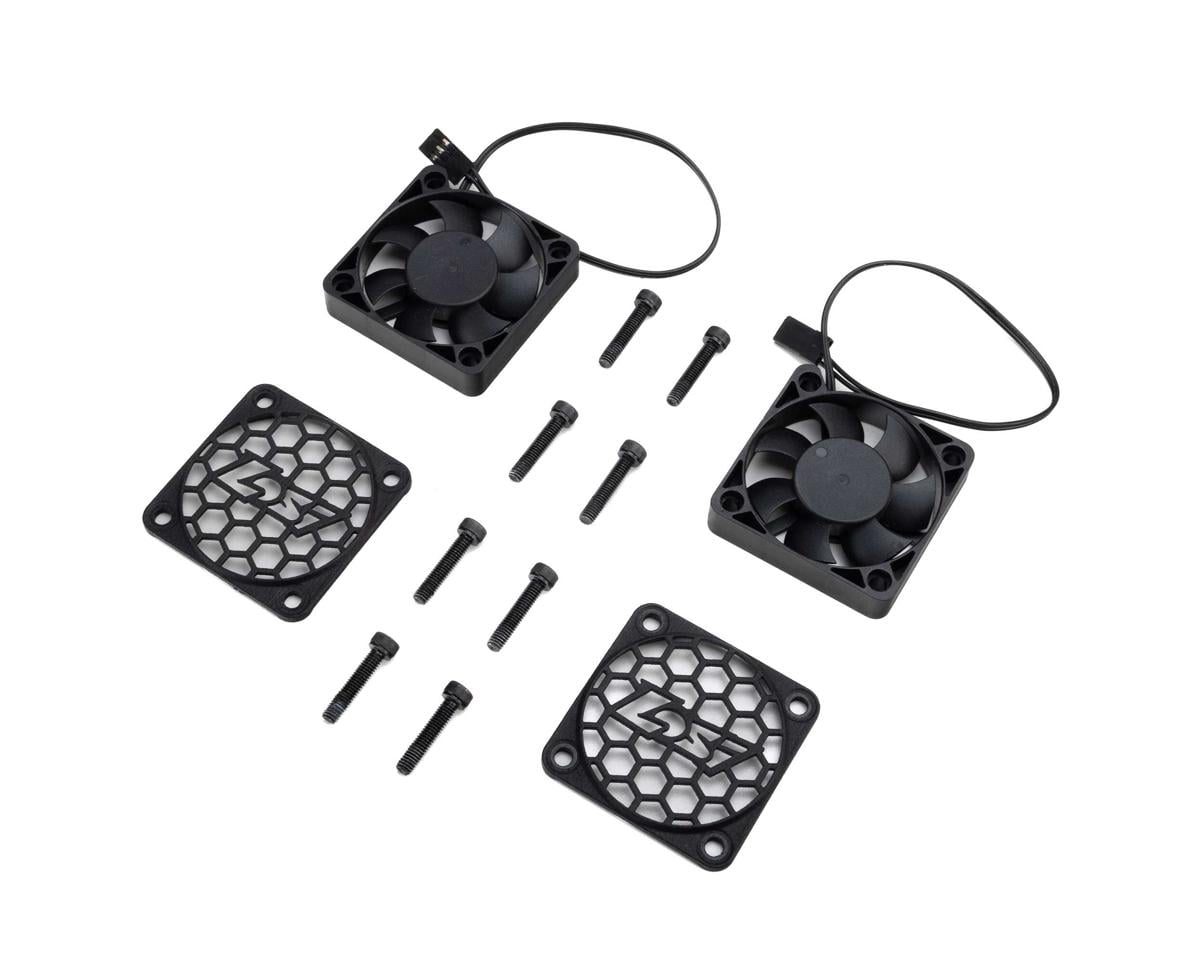 Losi 50mm Replacement Cooling Fan with Losi Fan Cover, 2pcs, 5IVE-TE - LOS-3765