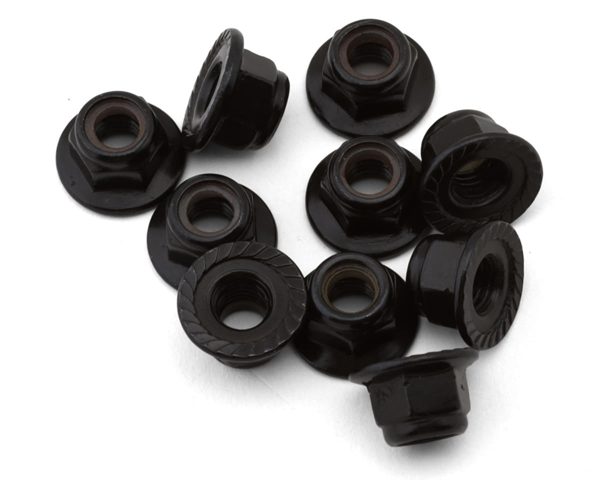 Losi M5 Flanged Nylock Nuts, 10pcs - LOS-3918