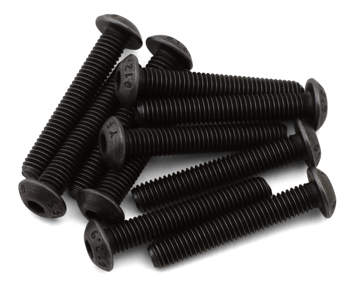 Losi M5x30mm Button Head Screws, 10pcs - LOS-3930