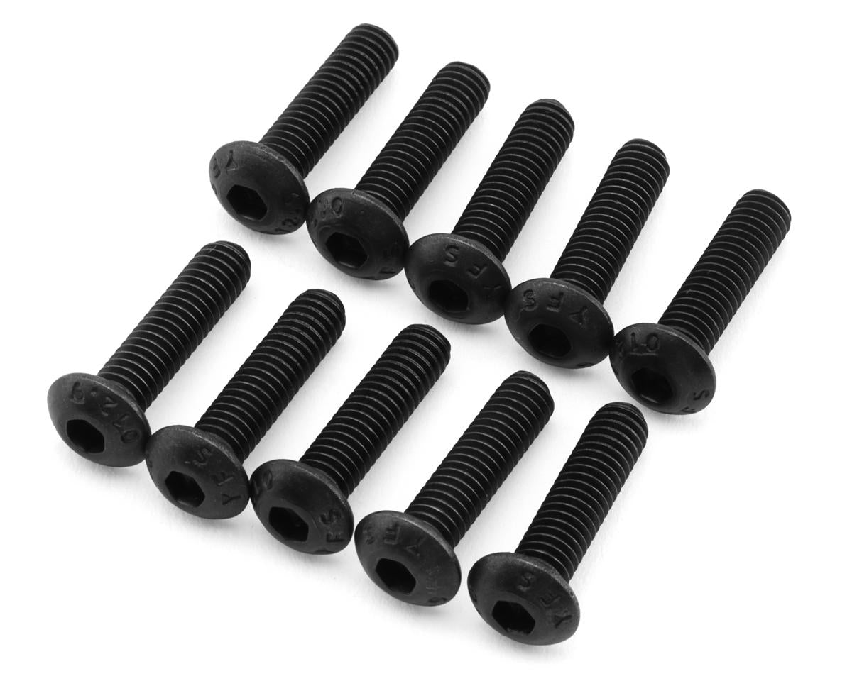 Losi M4x16mm Button Head Screws, 10pcs - LOS-3938
