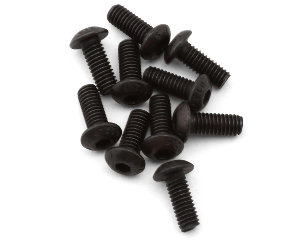 Losi M4x10mm Button Head Screws, 10pcs - LOS-3940