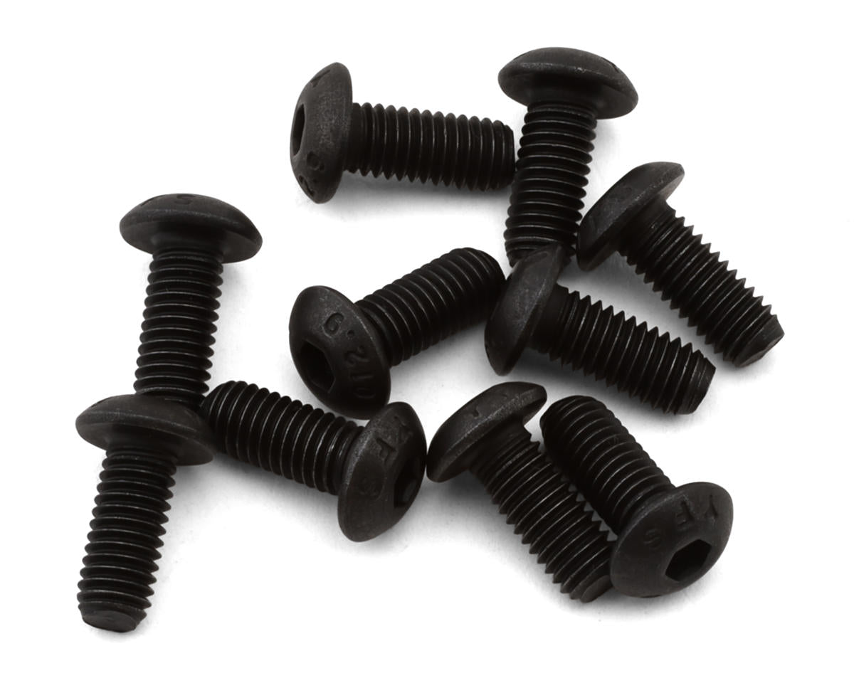 Losi M5x12mm Button Head Screws, 10pcs - LOS-3943