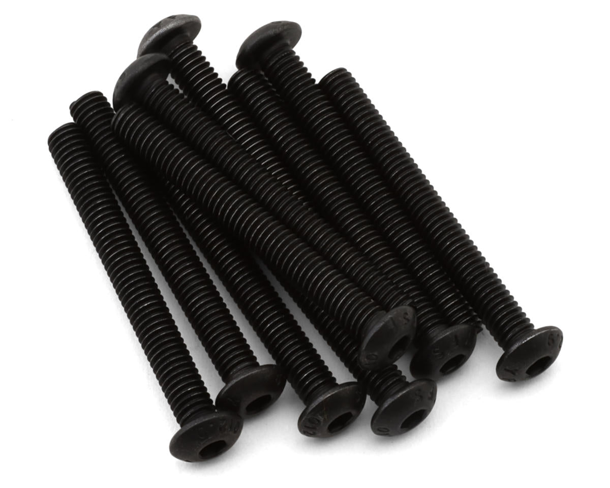 Losi M4x35mm Button Head Screws, 10pcs - LOS-3944