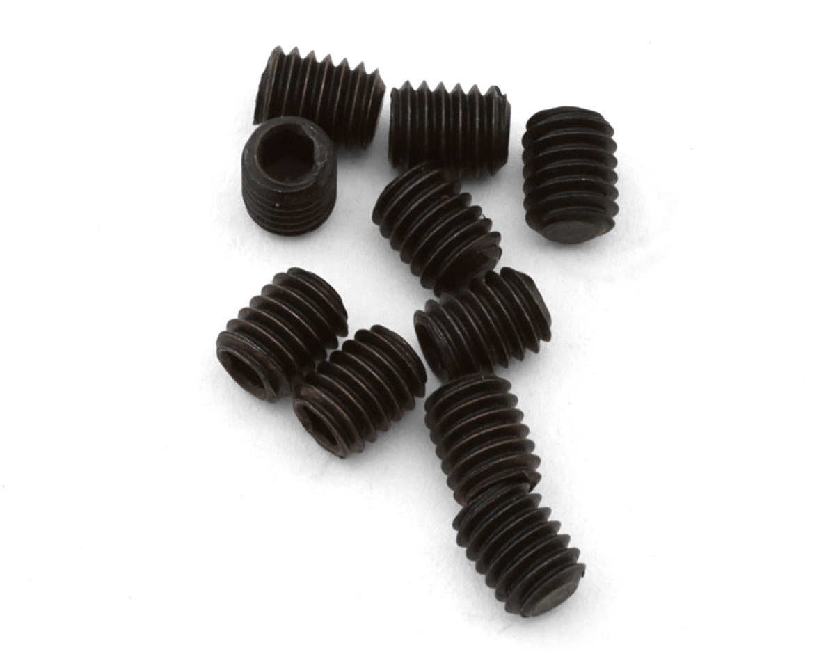Losi M4x5mm Cup Point Set Screws, 10pcs - LOS-3958
