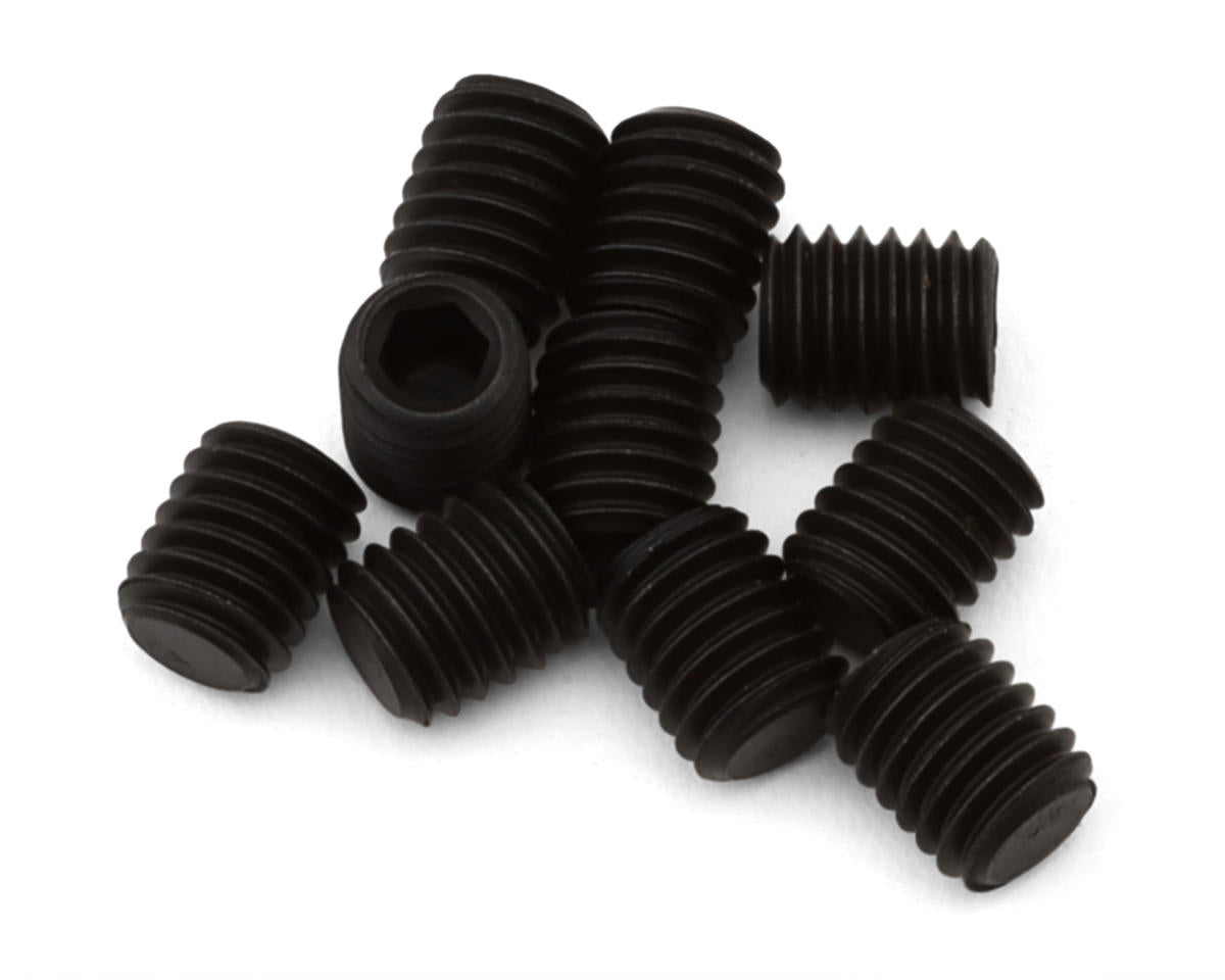 Losi M5x6mm Cup Point Set Screws, 10pcs - LOS-3960
