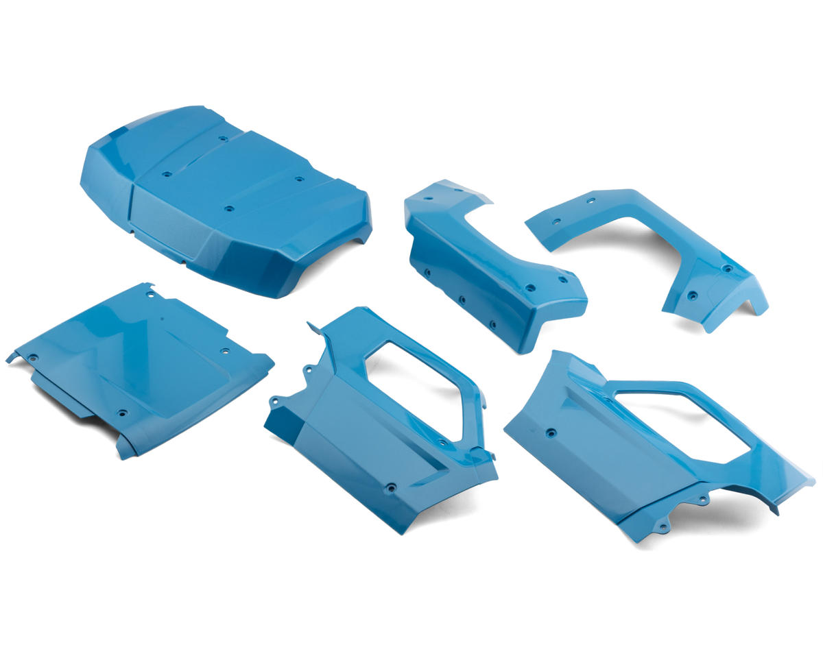 Losi Complete Body Set, Metallic Blue, 5IVE-T 3.0 - LOS-4001