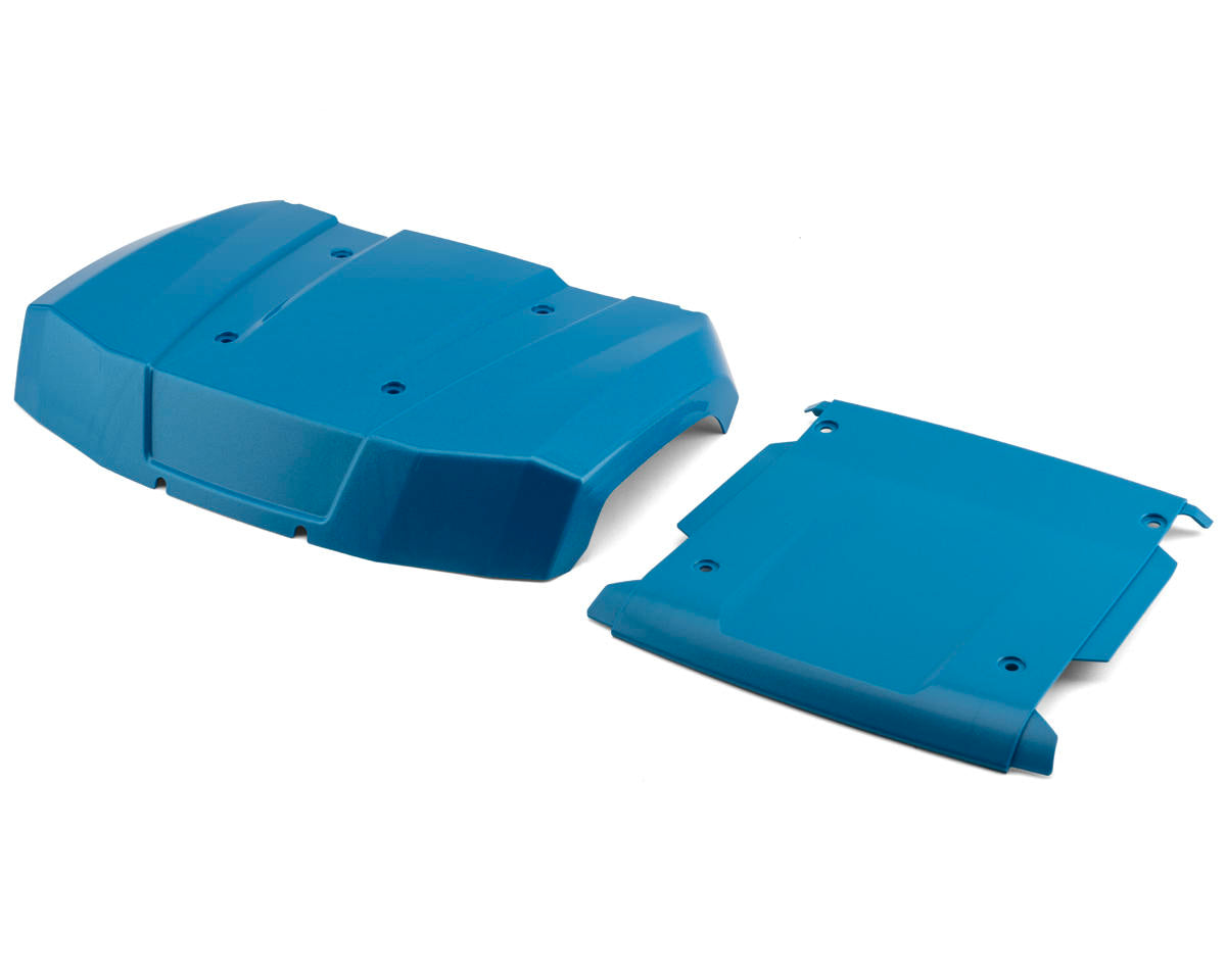 Losi Hood and Roof Body Panels, Metallic Blue, 5IVE-T 3.0 - LOS-4007