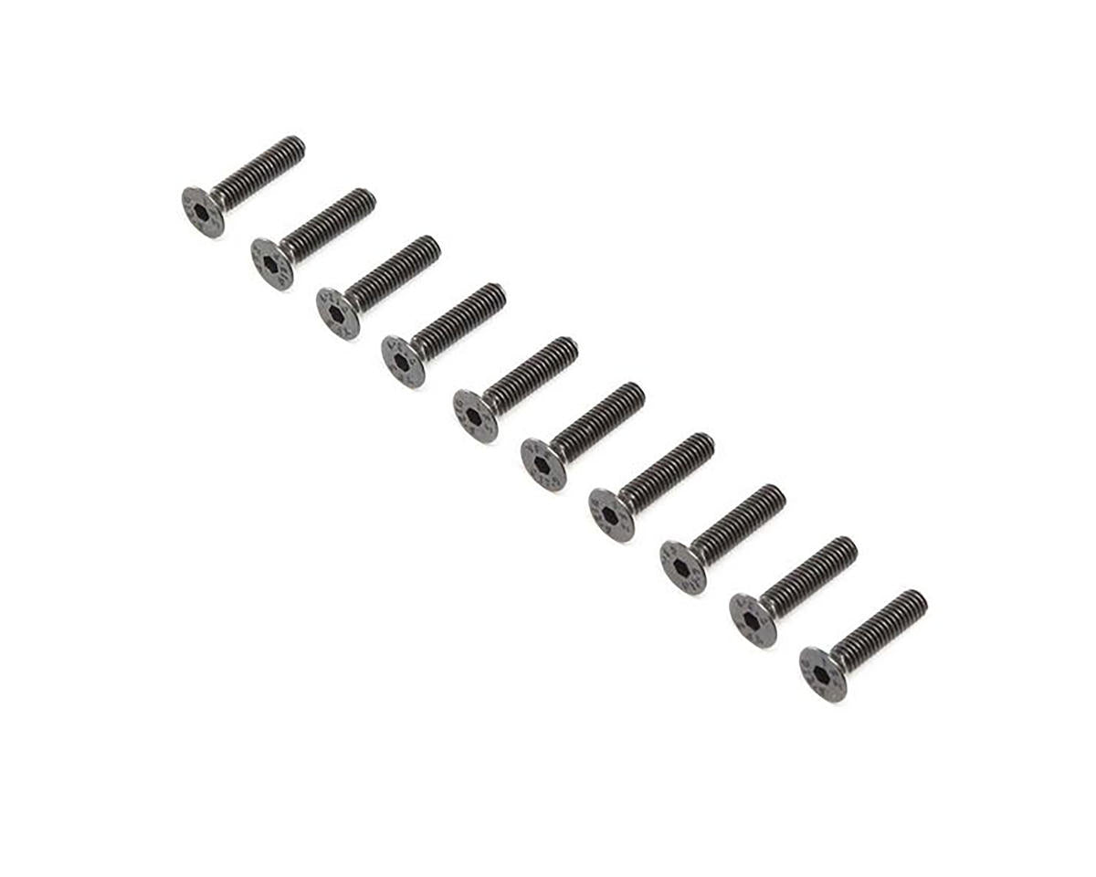 Losi M4x20mm Flat Head Screws, 10pcs - LOS-4043