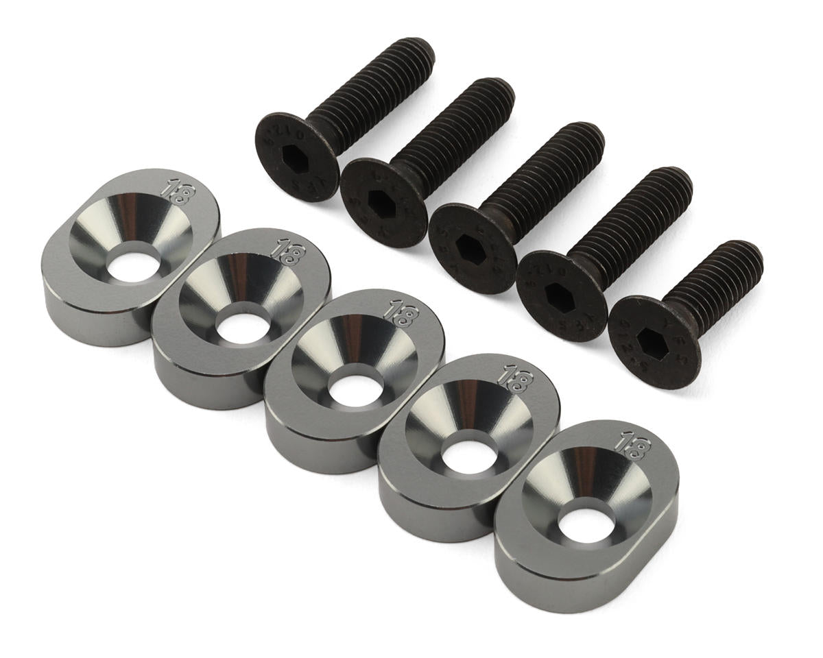 Losi Engine Mount Insert and Screws, 18/67, 5IVE-TG 3.0 - LOS-4156