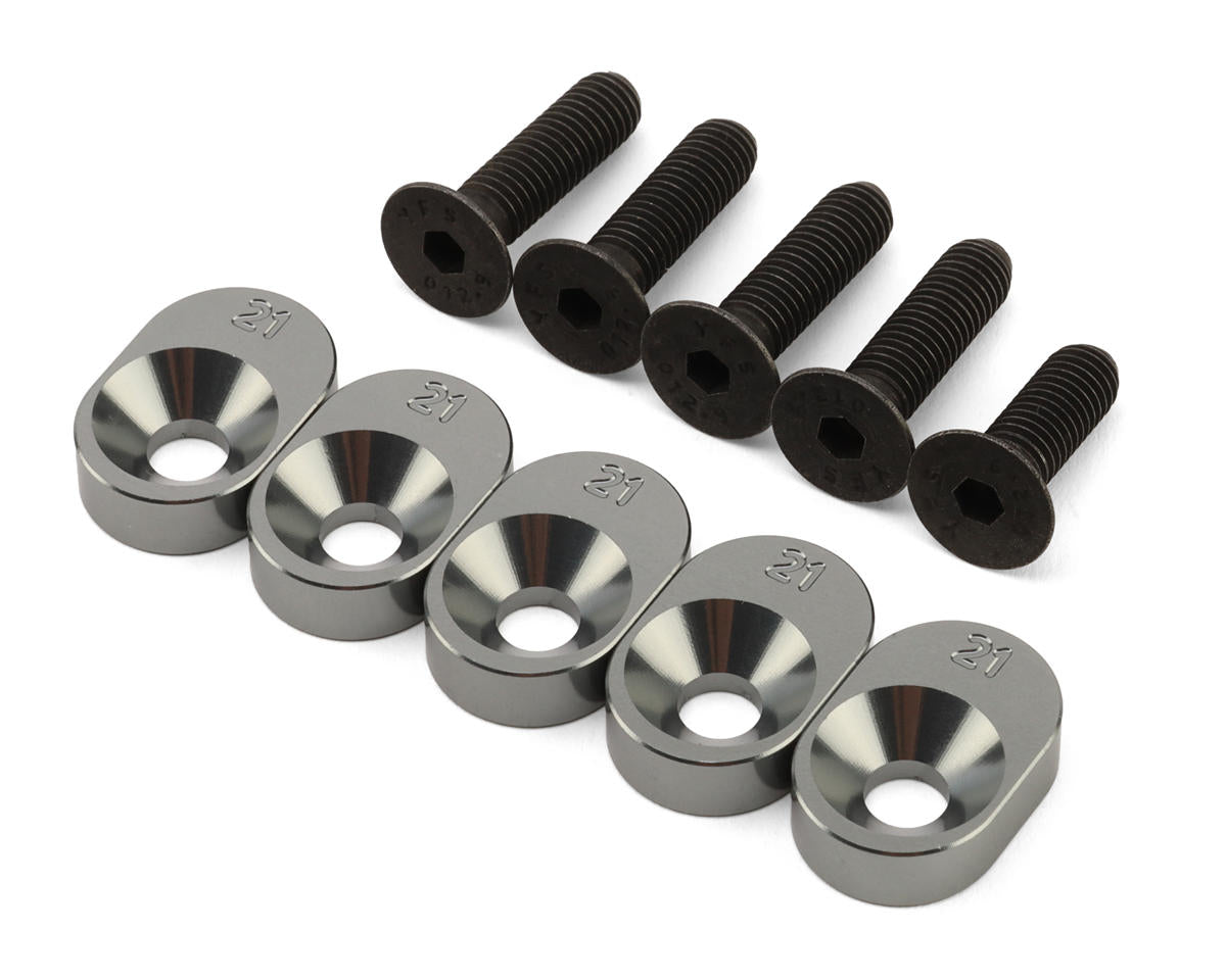 Losi Engine Mount Insert and Screws, 21/67, 5IVE-TG 3.0 - LOS-4175