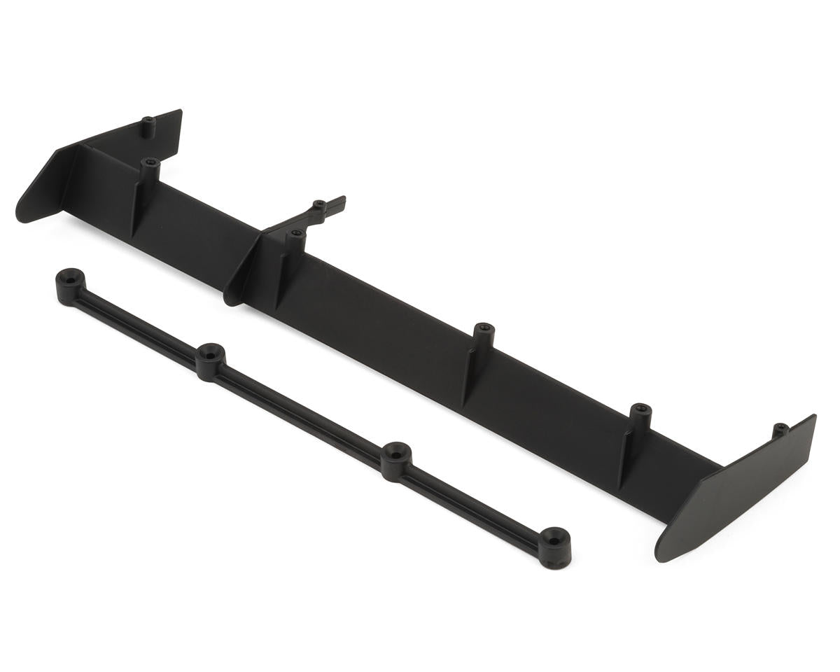 Losi Rear Spoiler Set, Black, 22S DLM - LOS-4259