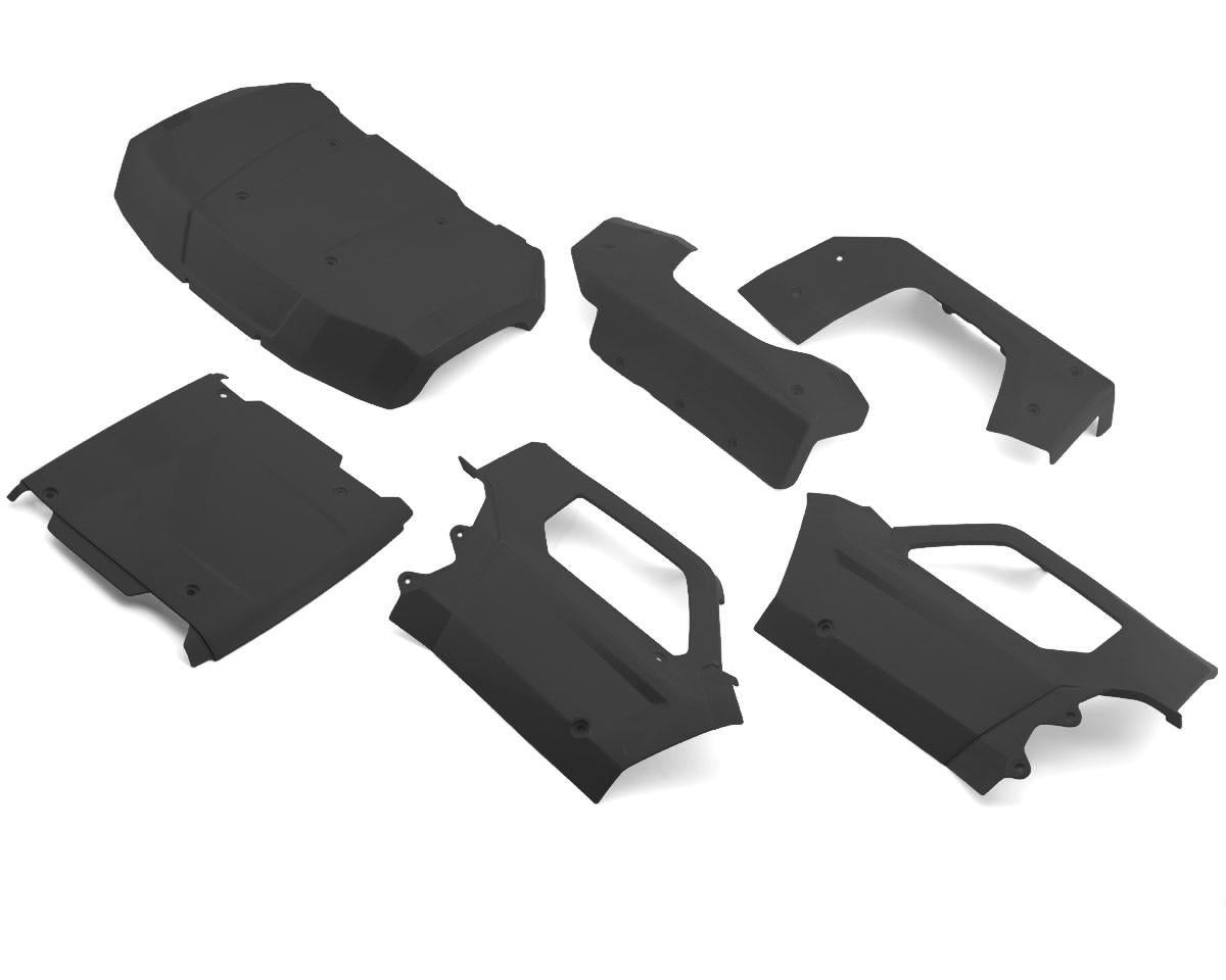 Losi Complete Body Set, Gunmetal Grey, 5IVE-T 3.0 - LOS-4350