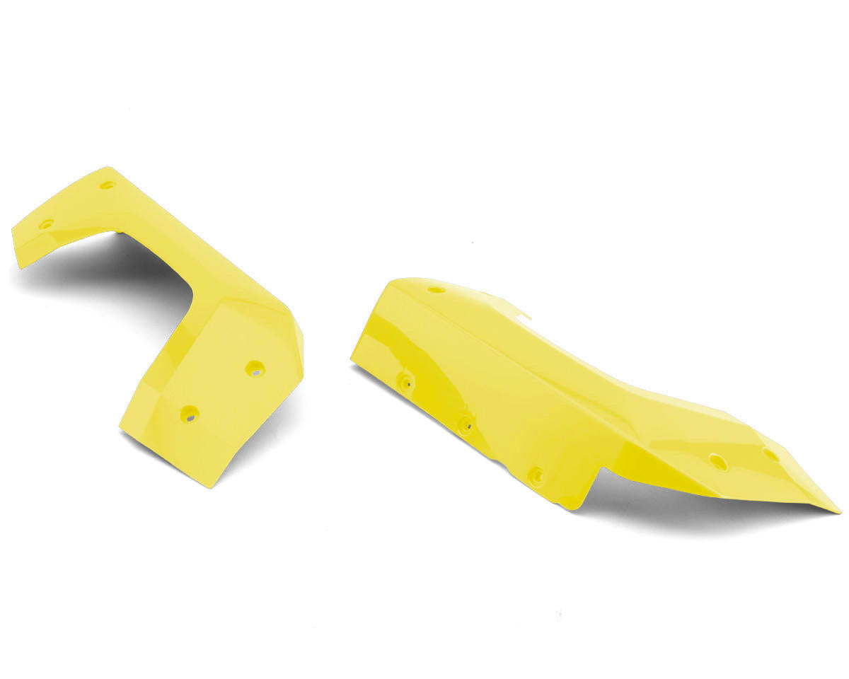 Losi Left and Right Rear Fenders, Flo Yellow, 5IVE-T 3.0 - LOS-4351