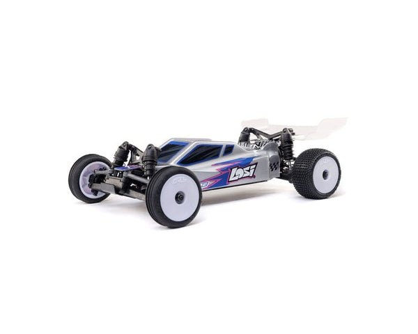 LOS00007T2 Losi 1/24 Micro-B 2WD Buggy RTR, Silver