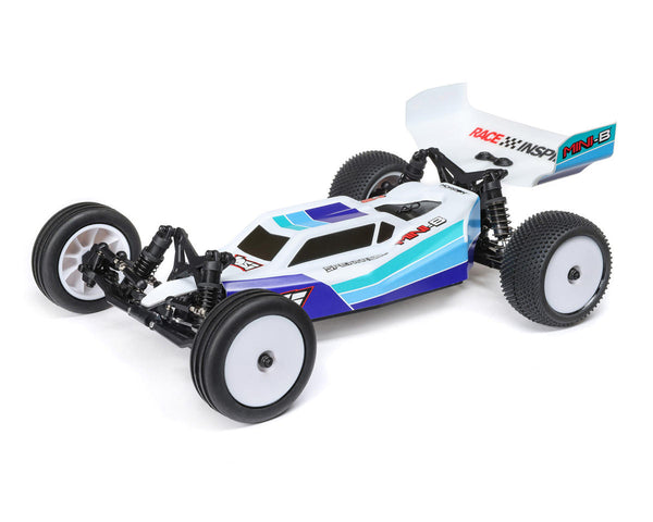 LOS01024T2 Losi Mini-B 1/16 Brushless 2WD Buggy RTR, Blue