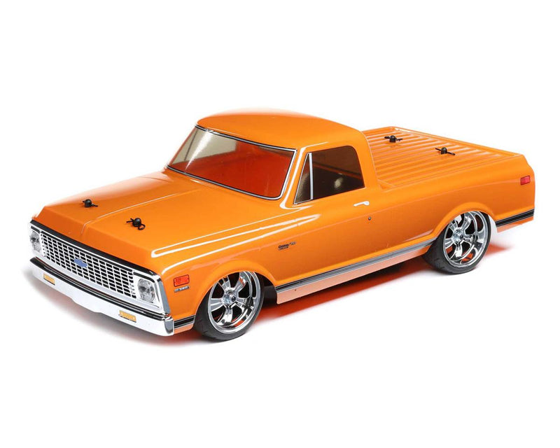 LOS03034T1 Losi V100 1972 Chevy C10 Pick-Up Truck, 1/10 On-Road RTR, Orange, LOS03034T1