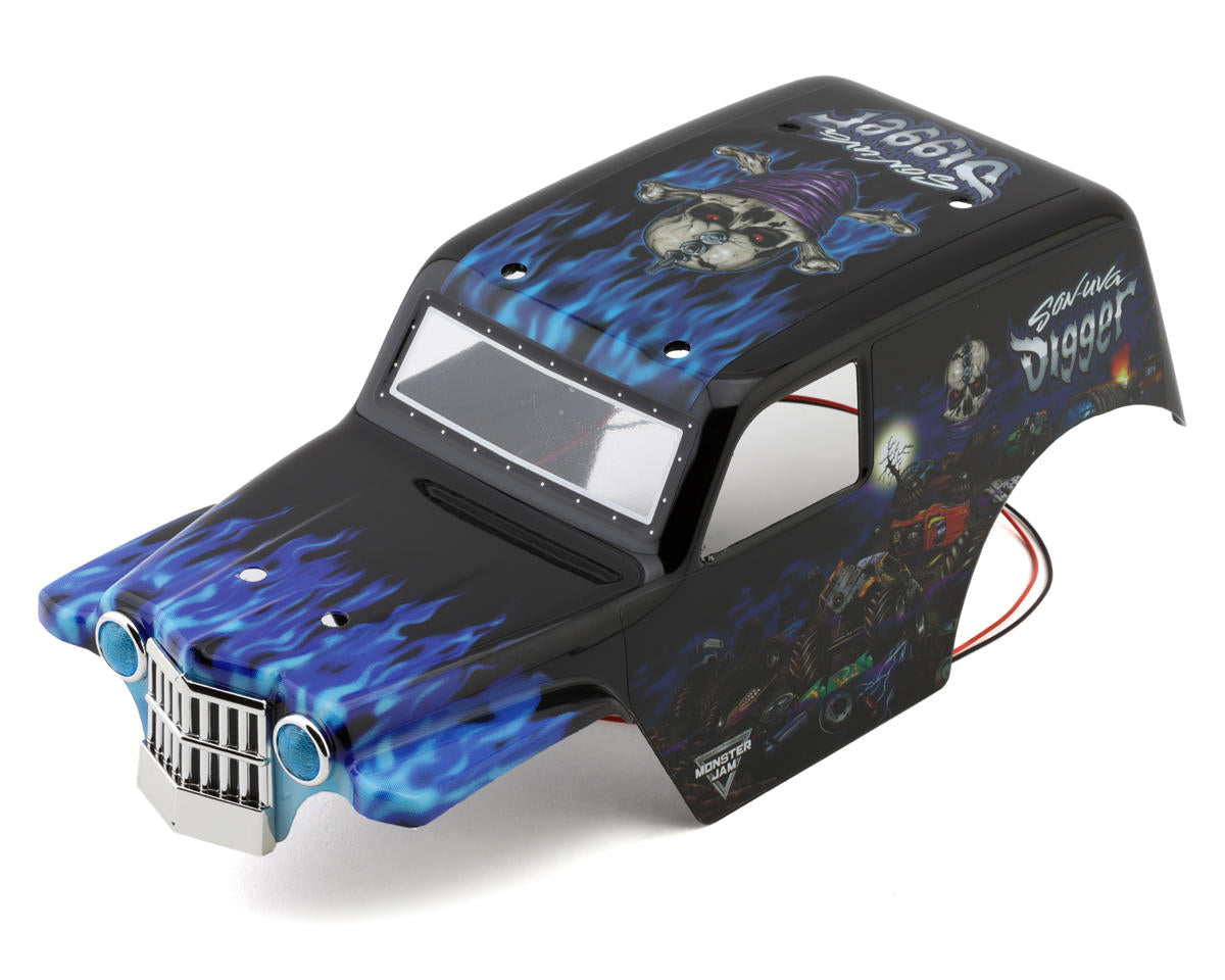 LOS210046 Losi Son Uva Digger Painted Body Set, Mini LMT Losi