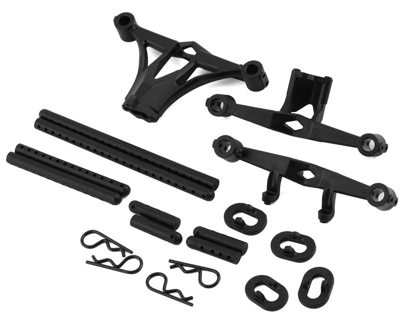 LOS211033 Losi Body Mount and Post Set, Mini Drag