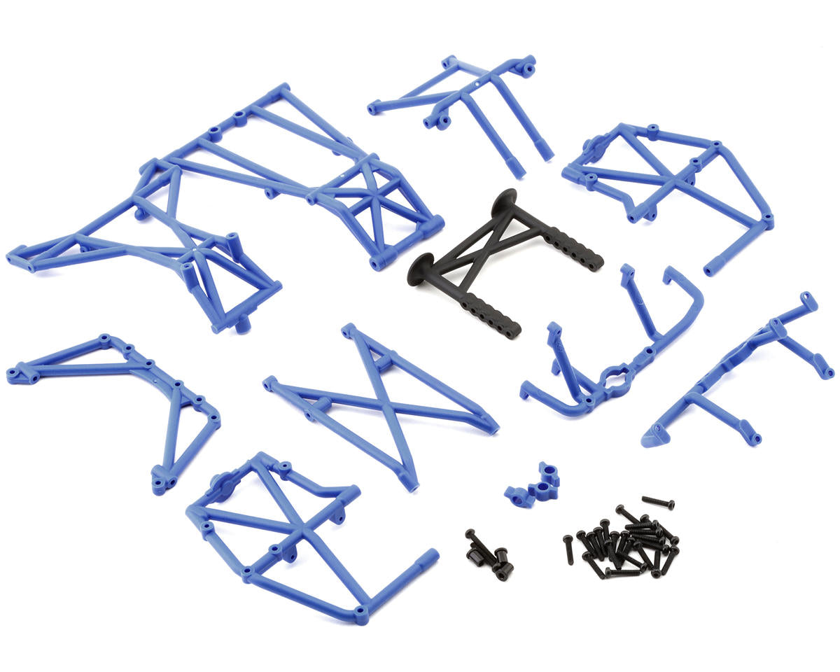 LOS211050 Losi Cage Set Complete, Blue, Mini LMT Losi