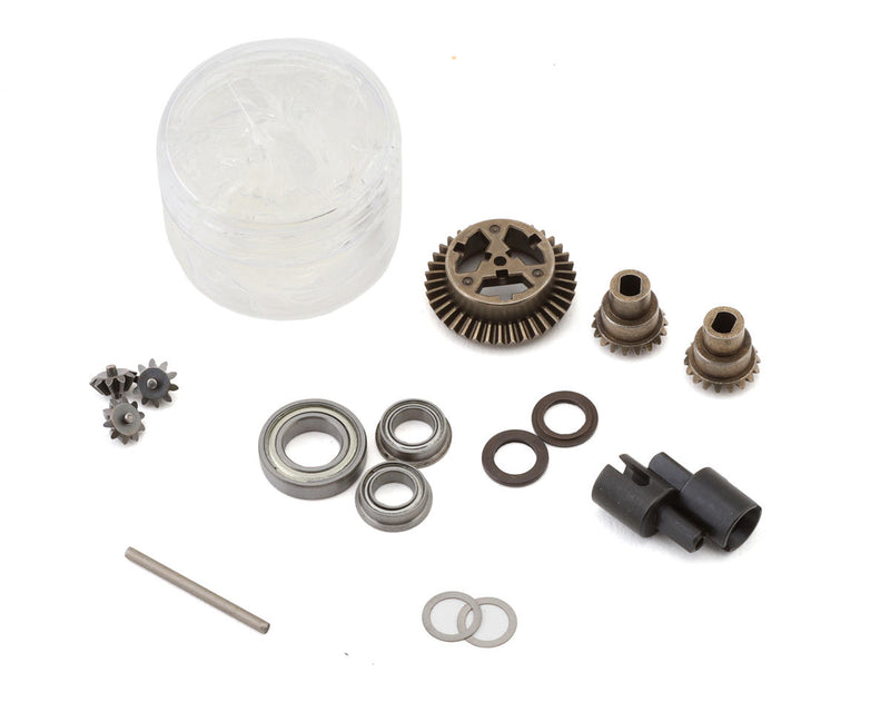 LOS212044 Losi Front/Rear Complete Differential, Mini LMT